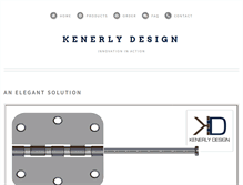 Tablet Screenshot of kenerlydesign.com